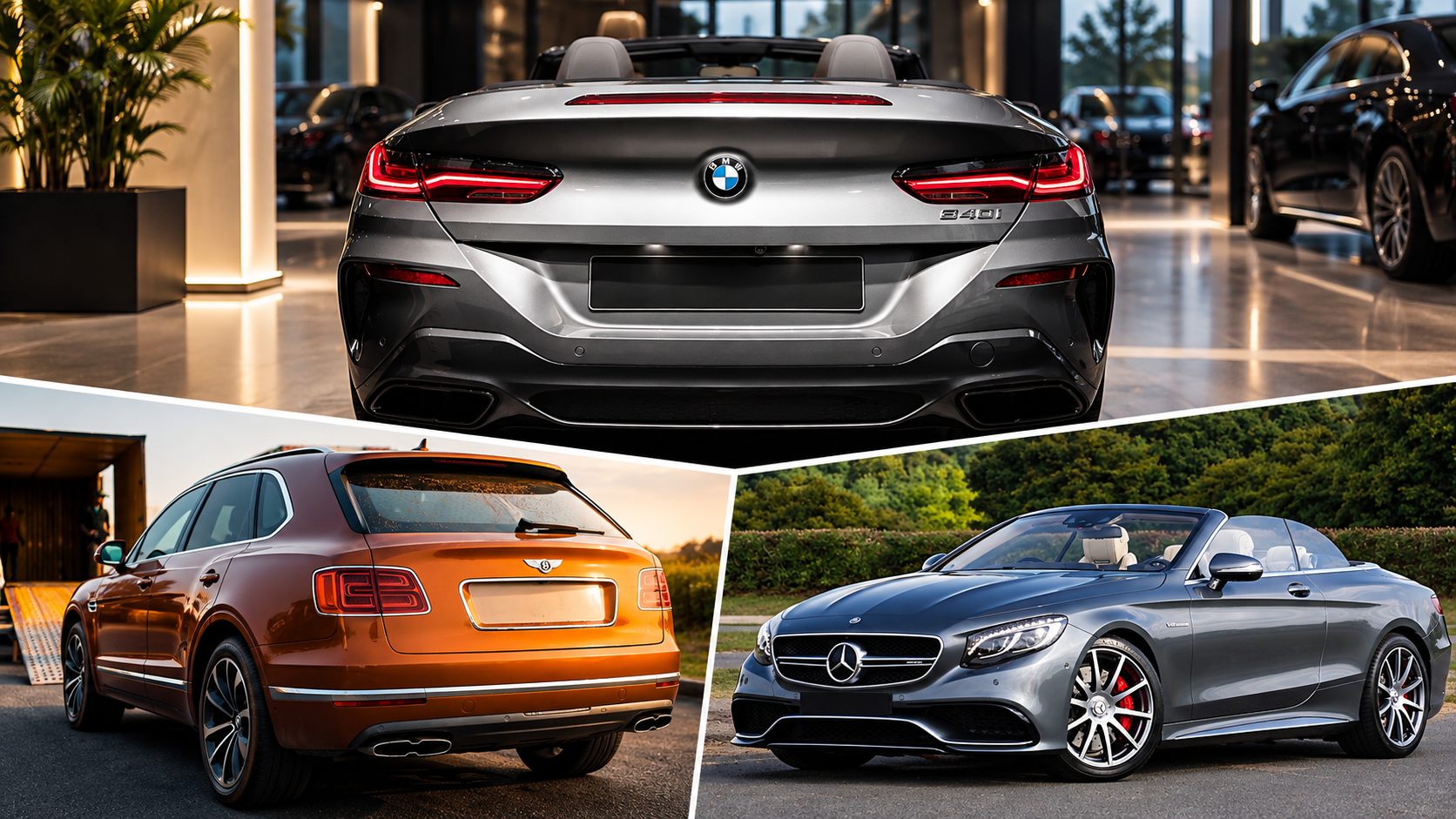BMW Sleek Headlight and Luxury Grille Design
